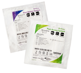 BD Port Access AllPoints Outer Package purple and green