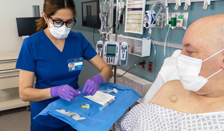 BD Port Access Bedside Opening Package