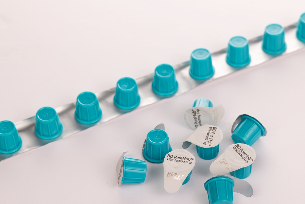 BD PureHub™ Disinfecting Caps, bulk - 306596 | BD