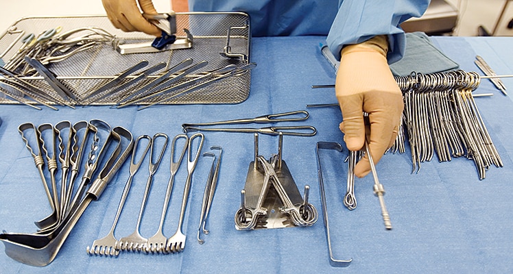 Halterung - Inomed Technology - Swiss Made Sterilisationssiebe für  chirurgische Instrumente und Implantate