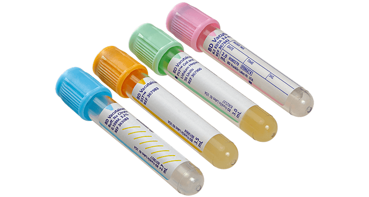 Bd Vacutainer Blood Collection Tubes Chart