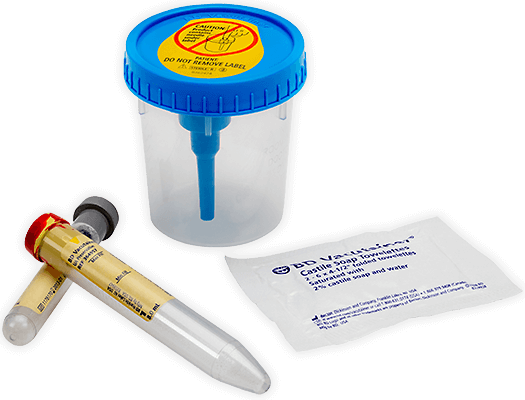 Bd Vacutainer Urine Collection Kit Preservative Ua Tube Walmart Com