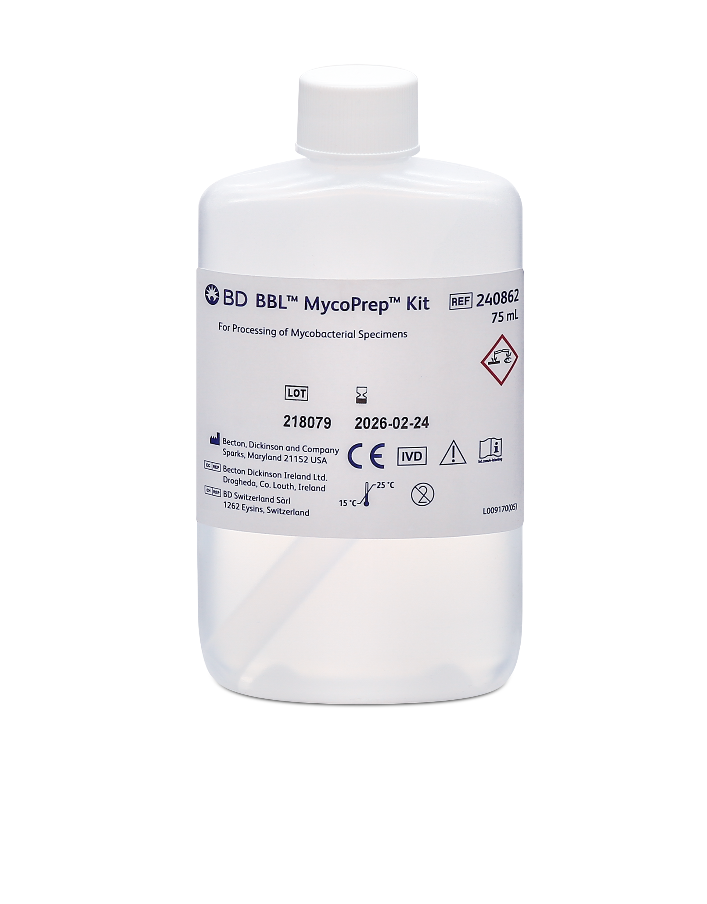 user_091e50d9さま専用ページ BD MycoPrep™ Specimen Digestion/Decontamination Kit 75 mL - 240862