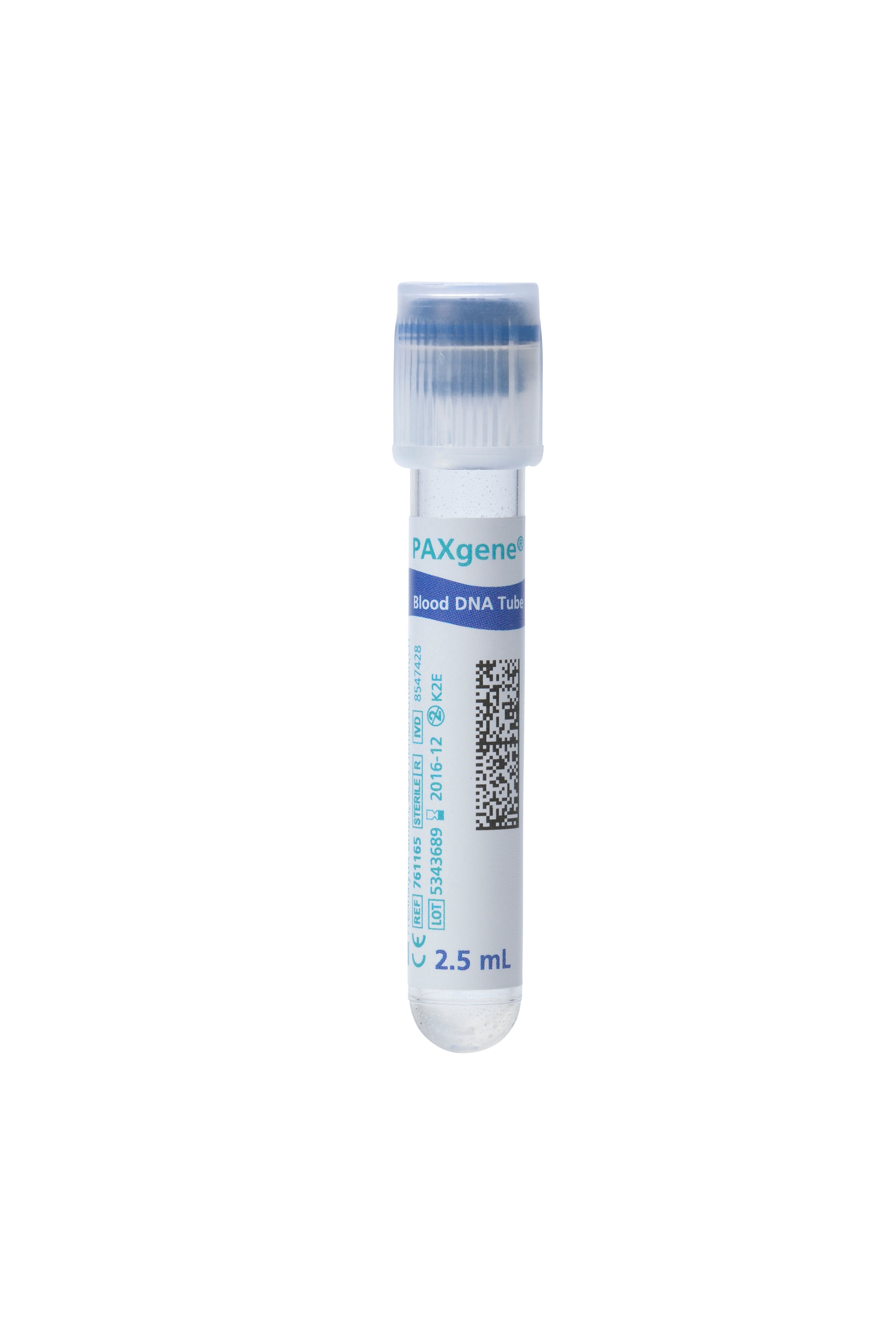 PAXgene® ccf DNA採血管, ヘモガード,16 x 100, 10 mL - 768165 | BD