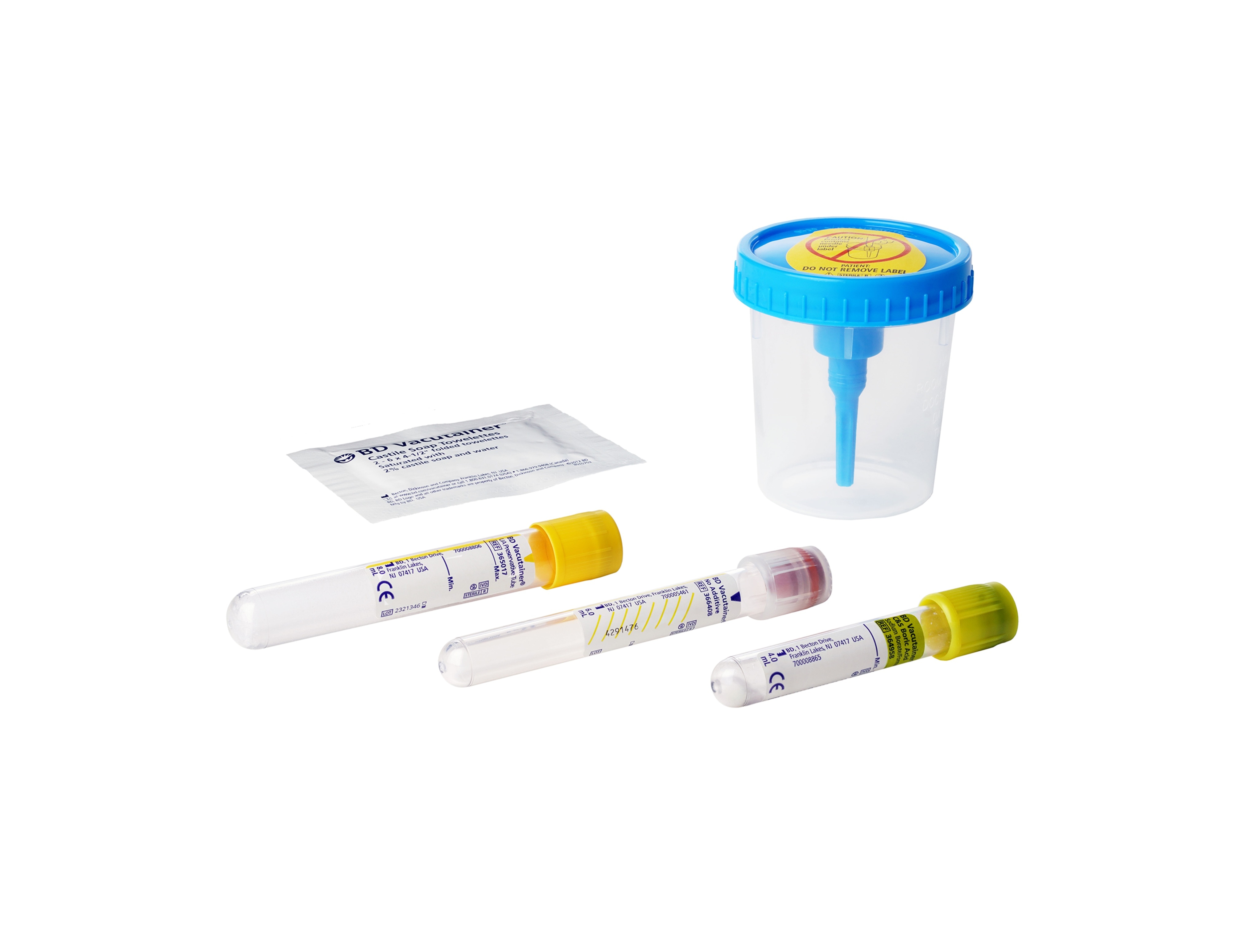 Delete - BD Vacutainer® Urine Collection 3 Tube Kit - Don't Publish