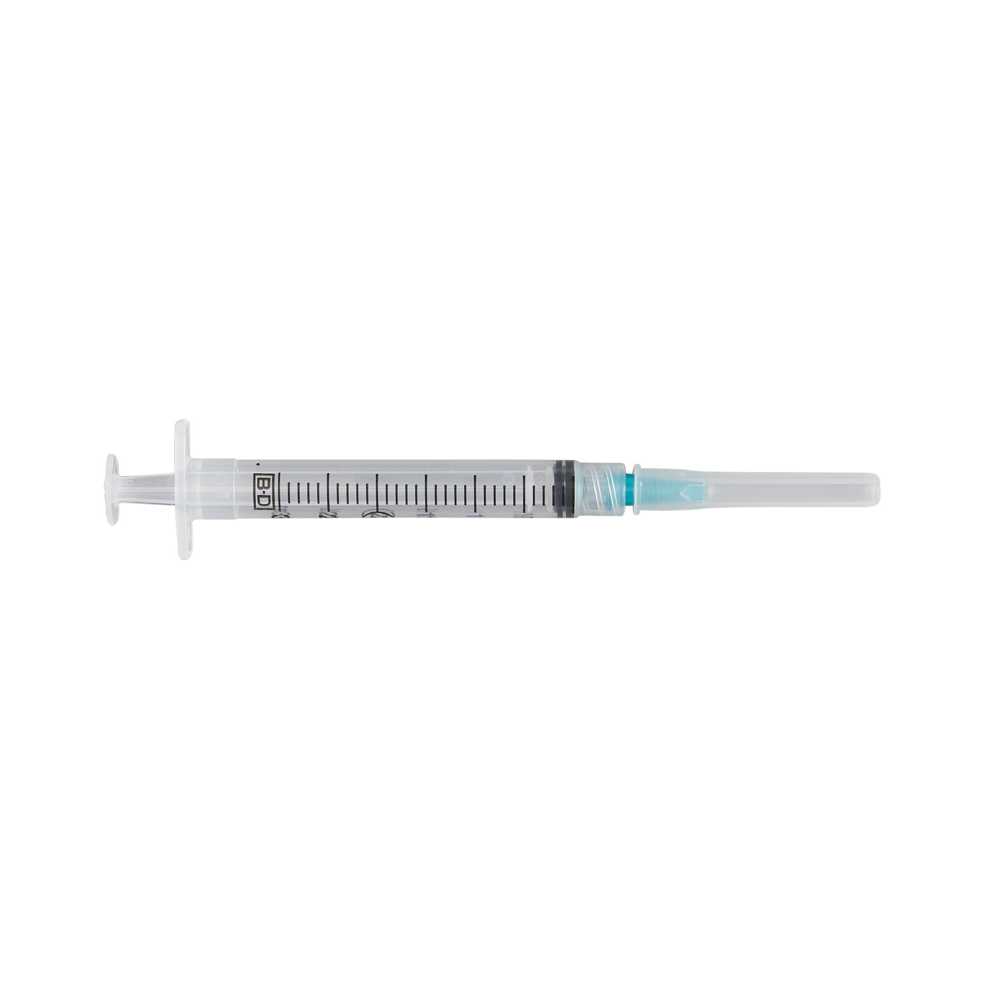 Quality Economy Brand Luer Lock Syringes with Attached Needle, Air