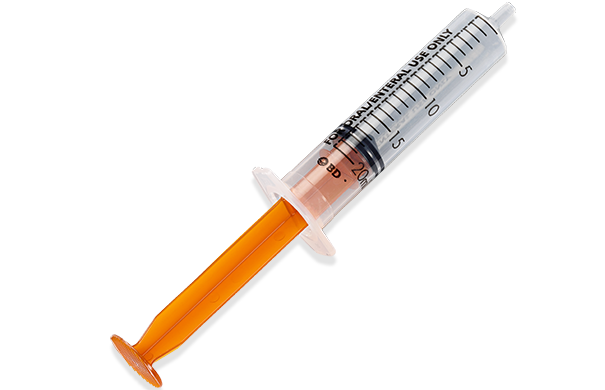Drケトン 20 mL BD® Enteral Syringe with BD® UniVia™ Connection - 302837 | BD