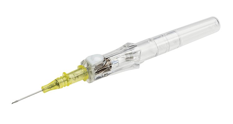 BD Insyte™ Autoguard™ shielded IV cannula, 24G x .75 in. - 381812 | BD