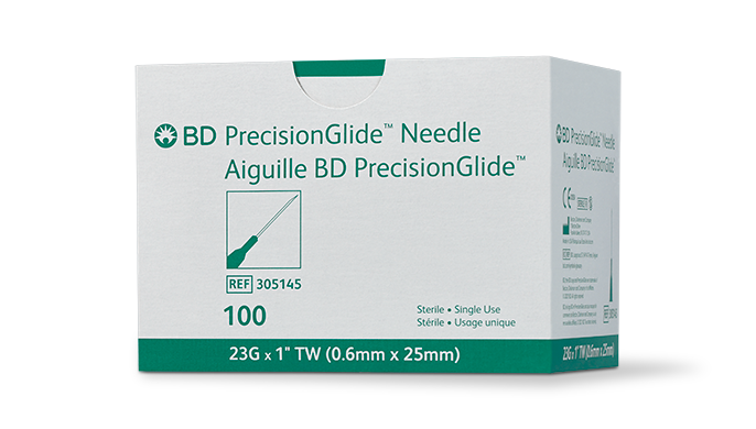 23 G x 1 in. BD PrecisionGlide™ Needle - 305145 | BD