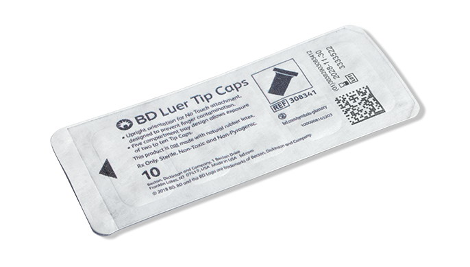 =WY様⑅キンブレシート オーダー/17 BD Luer-Lok™ Sterile Syringe Tip Cap Tray - 308341 | BD