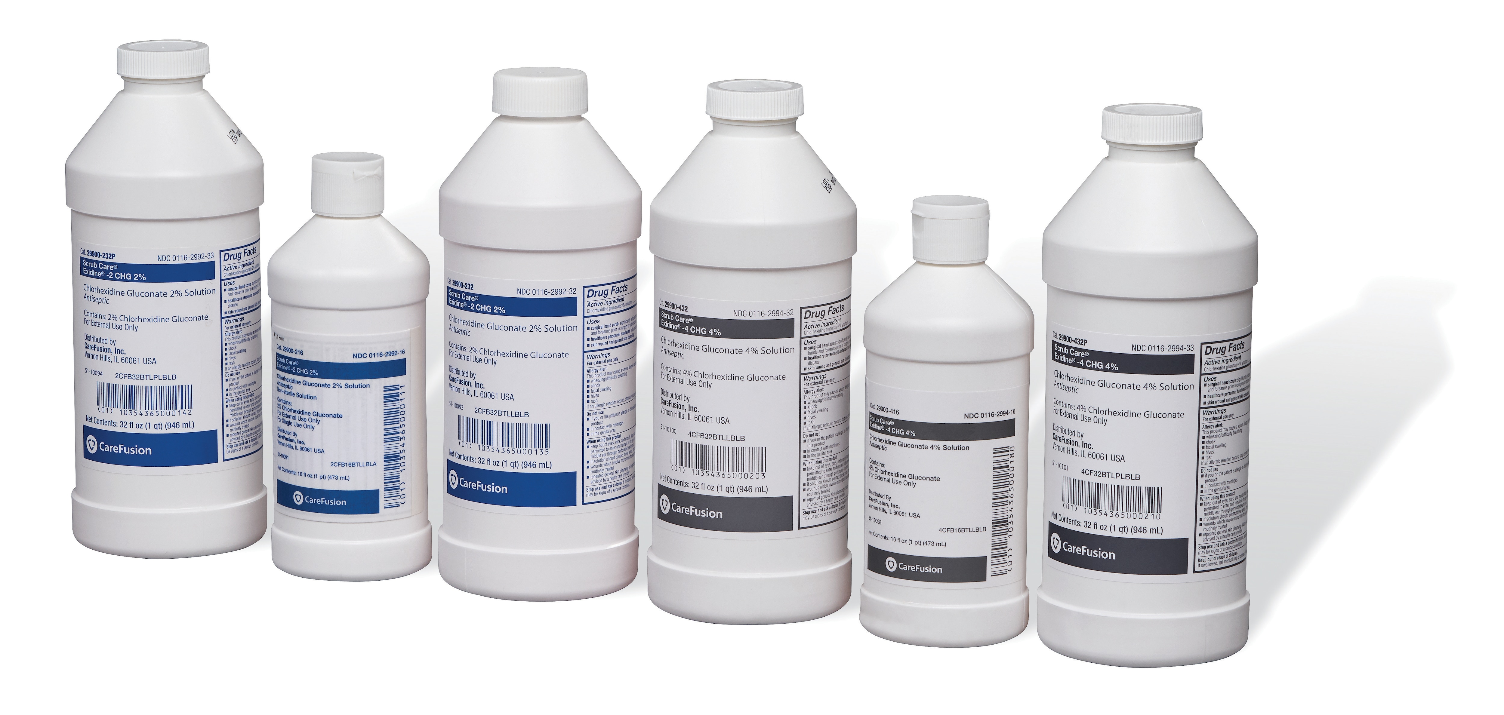 BD Scrub Care™ Exidine™, 4 CHG 4, 4 oz 29900404 BD