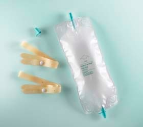 欺瞞　拡張2枚セット ディスポーザバッグ（歩行用採尿バッグ）, 950 mL, L - 150432 | BD