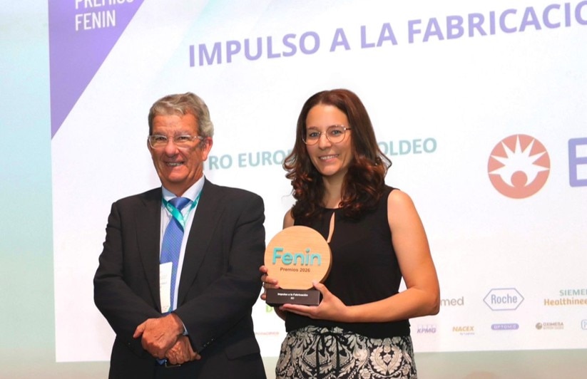 Recibimos el I Premio Fenin en la categoría Impulso a la fabricación
