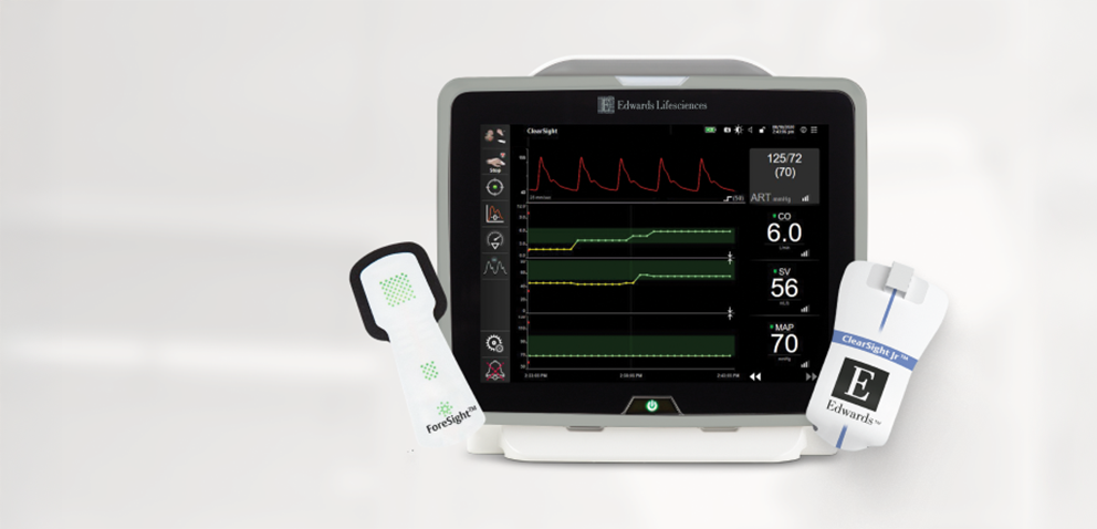 Hemosphere monitor ForeSight Clearsightjr