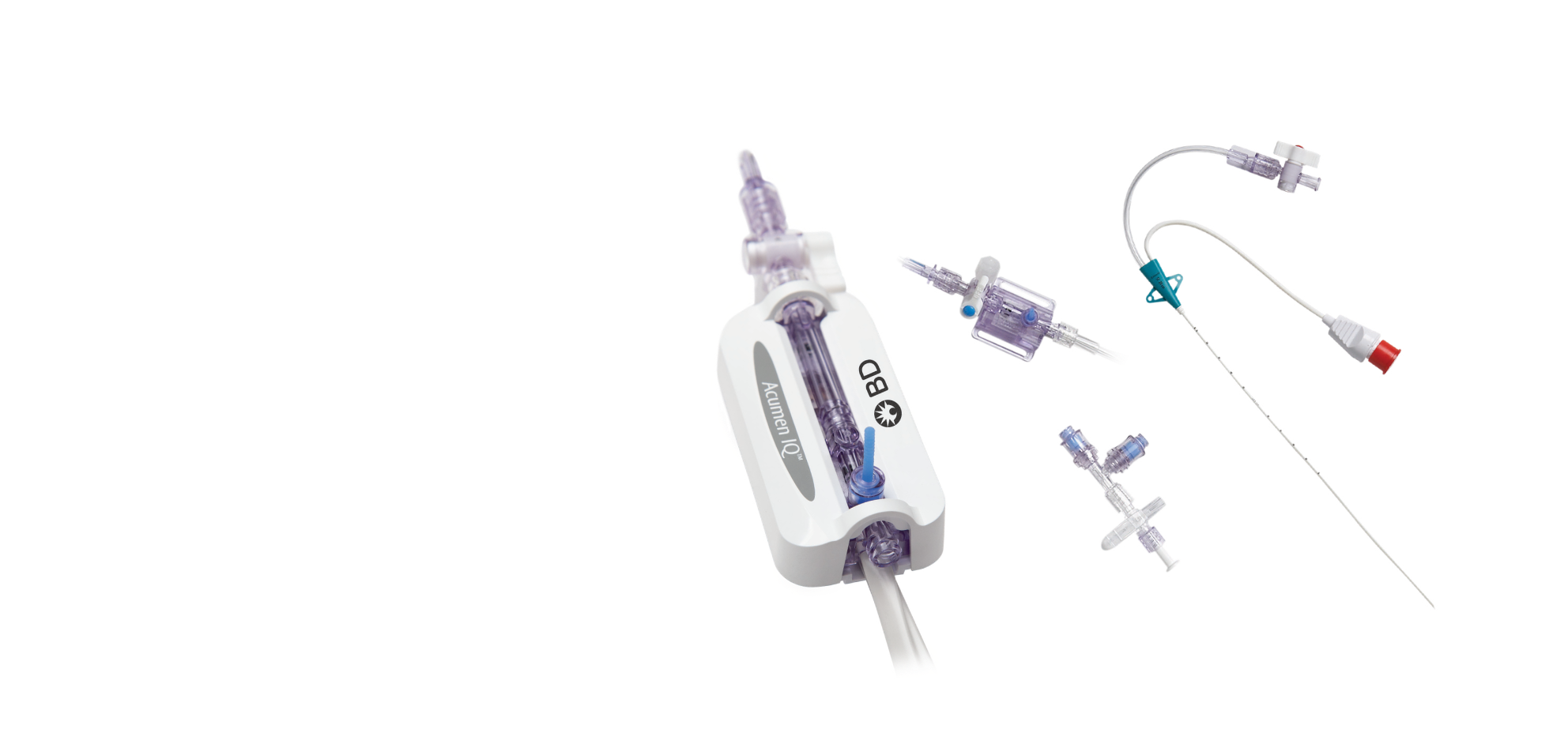 Medical IV tubing and connector components