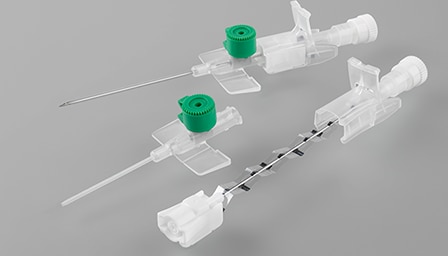 Close up of Venflon™ Pro Safety Needle