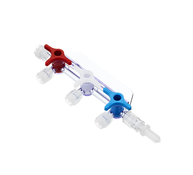 Manifold with 3 stopcocks