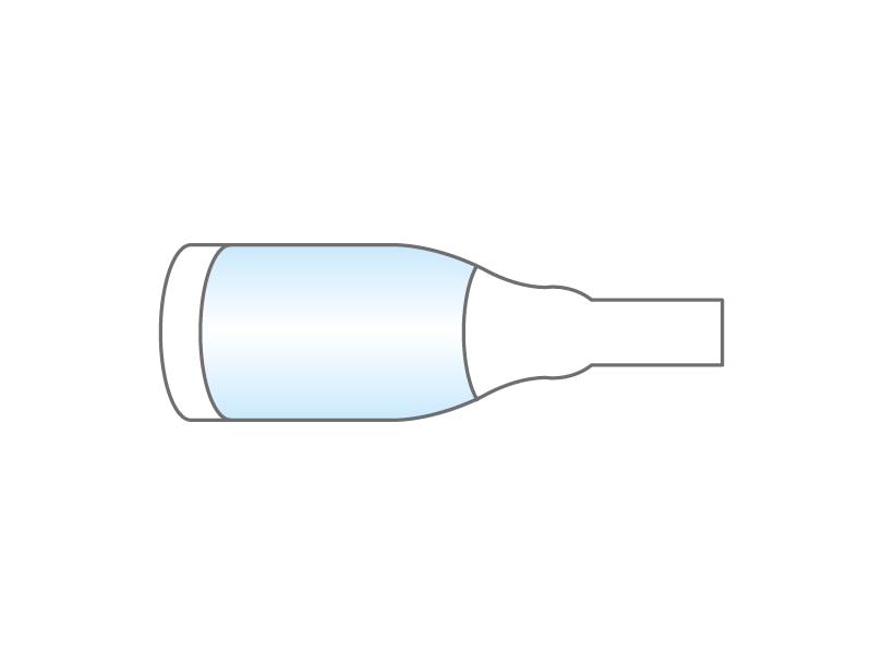 Transfix™ self-adhesive silicone sheath - Style 2 Diagram