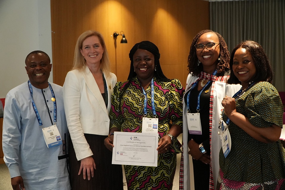 <p>The BD Foundation partners with the <b>International Council of Nurses</b> (ICN) to support National Nursing Associations in Africa and Latin America. These organizations play a critical role in strengthening health systems, advocating for the nursing workforce, and shaping national health policy. ICN’s <b>Organizational Development of National Nursing Associations</b> program (ODENNA) provides NNAs with access to education, technical skills, mentorship, and strategic tools which are essential to ensuring nurses and midwives are empowered, represented, and enabled to deliver high-quality care in rapidly evolving health systems.</p>
