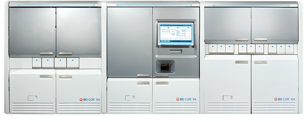 The BD Kiestra™ ReadA+BarcodA Total Lab Automation (TLA) System
