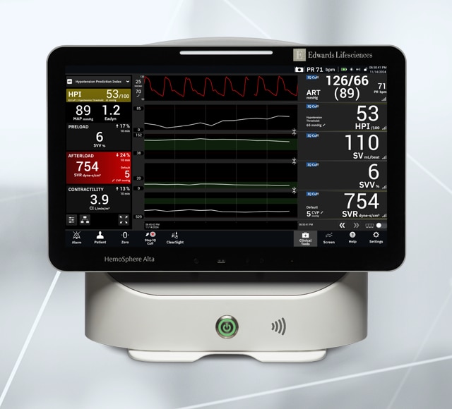 <p>Unlock software that detects hemodynamic instability</p>
