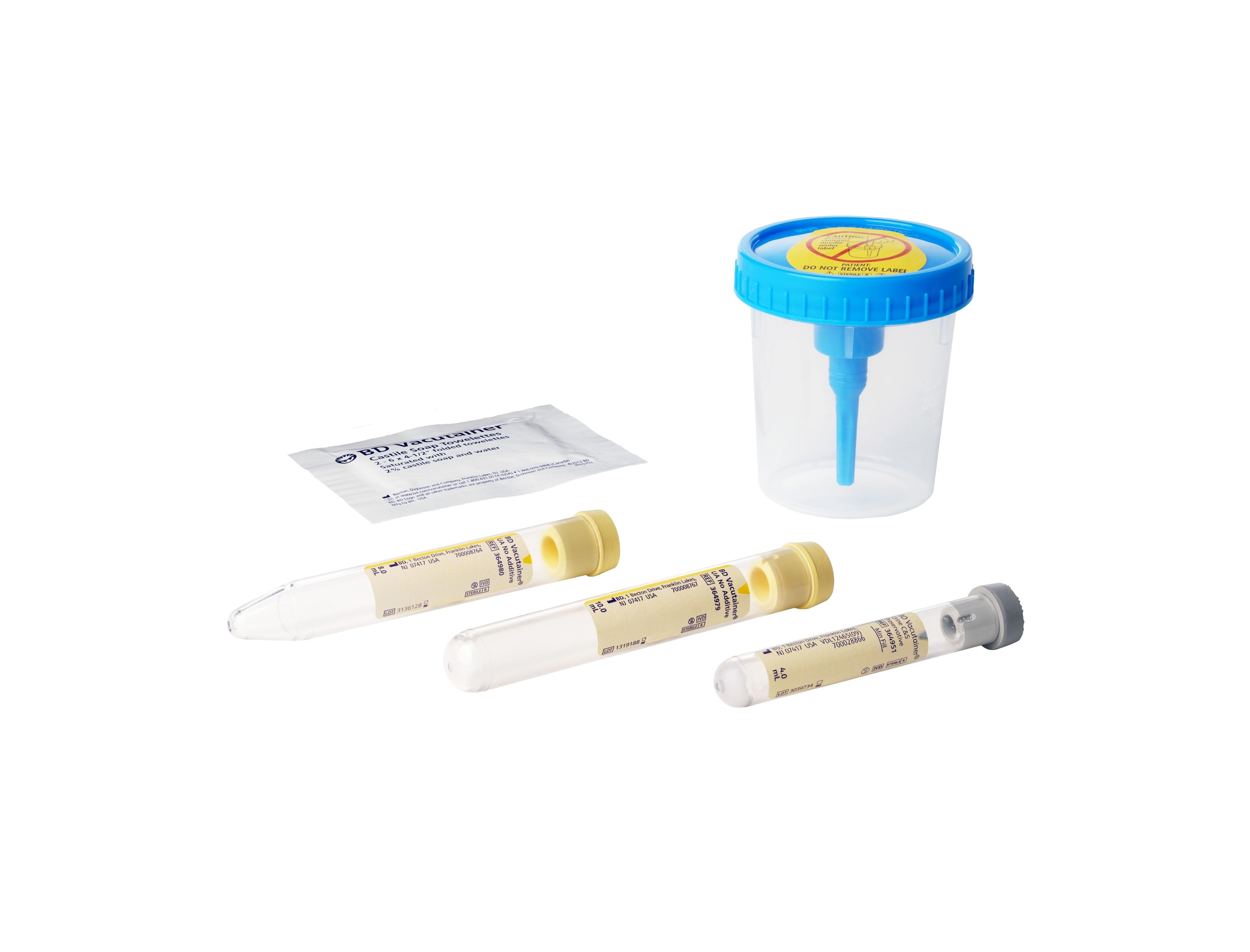 BD Vacutainer® Urine Collection 3 Tube Kit