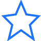Blue Star Icon