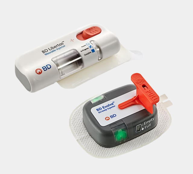 BD Libertas™ Wearable Injector and BD Evolve™ On-body Injector