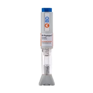 BD Physioject Disposable Autoinjector with Blue Cap