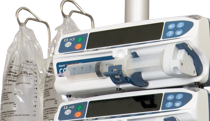 BD Alaris™ CC Plus syringe pump with Guardrails