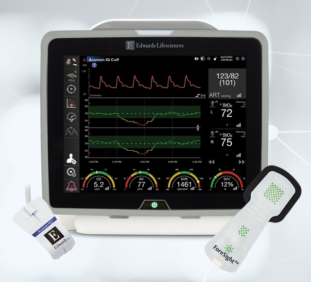 HemoSphere 7.6 Noninvasive monitoring AIQ Cuff FS sensor