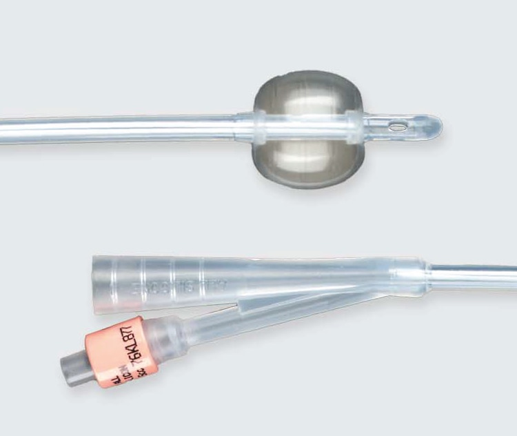 Silicone Foley catheter