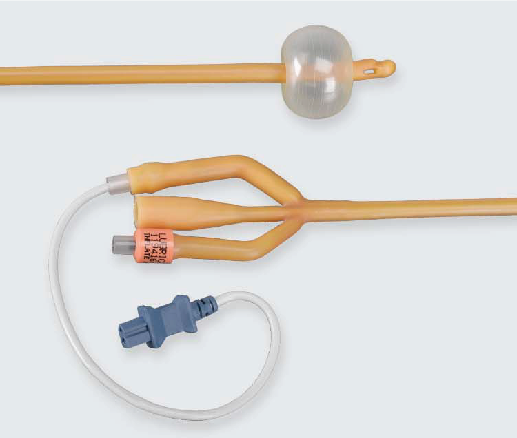 Temp-sensing catheter