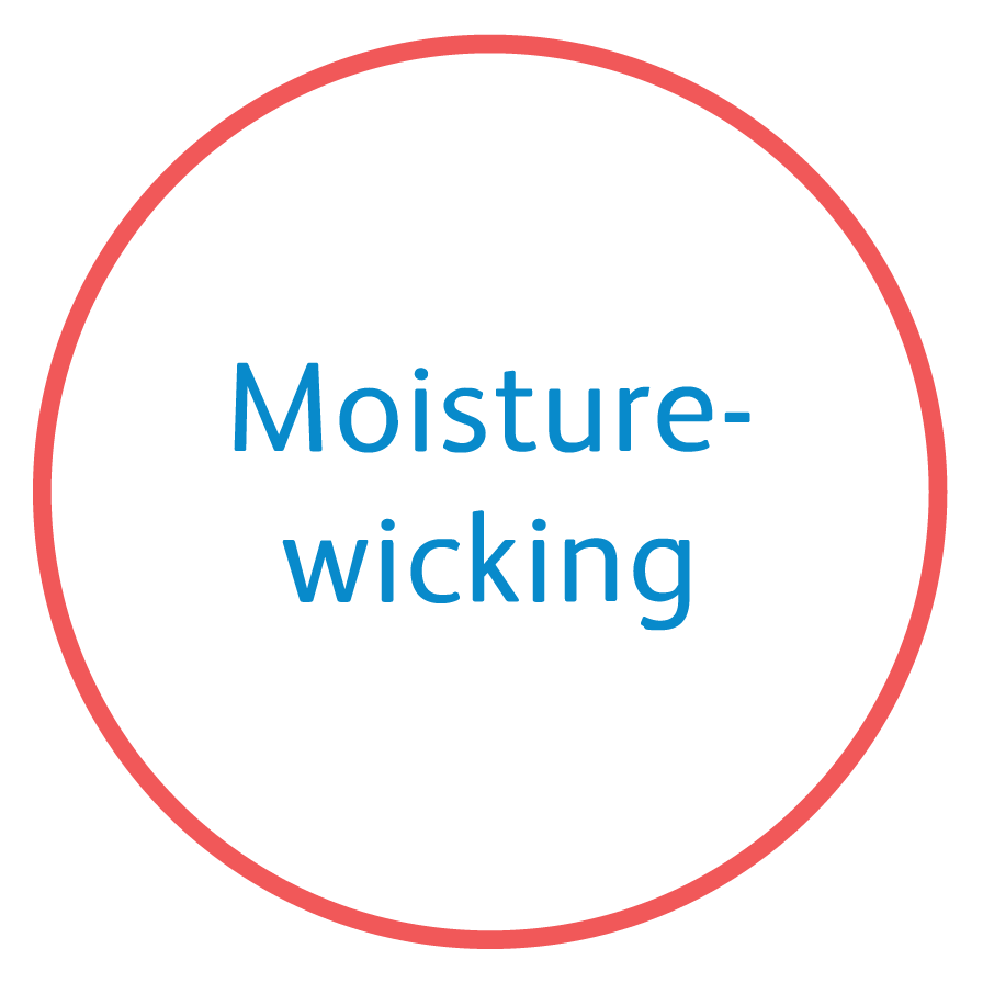 Moisture-wicking